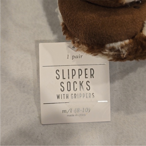 Cozy Checkered Slipper socks - Picture 3 of 3